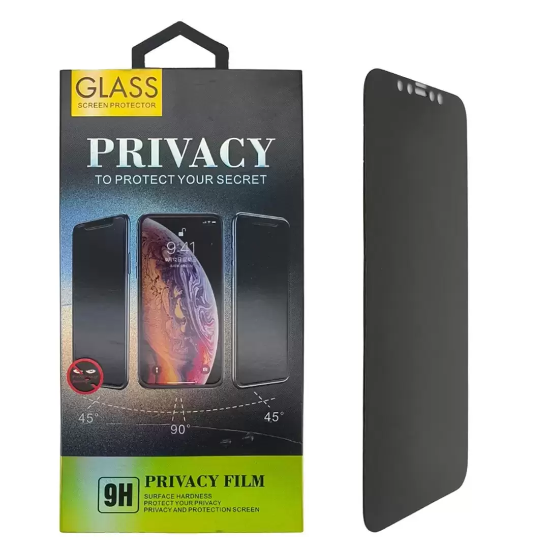 6.1-inch iPhone 16/iPhone 15 Pro/iPhone 15 Tempered Glass Privacy 360